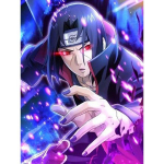 DIY 5D teemantmaal Naruto Ultimate Ninja Teemantmosaiik Ristpistekomplektid Kodukaunistus T&auml;is&uuml;mmargune teemanttikandid Round 50x70cm