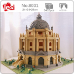 8031 World Architecture Suurbritannia Oxfordi &uuml;likooli kooli mudel Mini teemantplokid tellised ehitusm&auml;nguasi lastele ilma kastita