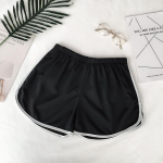 Lihtsad naiste vabaaja l&uuml;hikesed p&uuml;ksid Patchwork Body Fitness Treening Suvised l&uuml;hikesed p&uuml;ksid Naiste elastsed Skinny Slim Beach Egde Short Hot M must