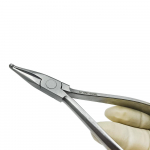 Kvaliteetne hambaravi ortodontiline traadihoidik Kuidas utiliidi tang 13 cm sakilise kaardus otsaga hambaravi instrumendi t&ouml;&ouml;riist Hambaarsti t&ouml;&ouml;riistad 1 piece