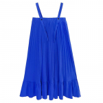 XITAO &uuml;hev&auml;rviline plisseeritud rippuv kleit WLD8071 One Size sinine