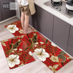 Retro lilleline vaip k&ouml;&ouml;gip&otilde;randale Hiina stiilis lillevaip Kodu 40x60cm 40x120cm 2 t&uuml;kki pesumatid imav libisemiskindel toolimatt 40x60cm+40x120cm