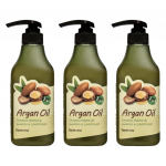 FARM STAY Argan Oil Complete Volume Up Shampoo & Palsam 530ml (3 valikut) 3pcs