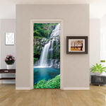PVC kodusisustus Sissep&auml;&auml;suukse kleebis Vann Du&scaron;iruum Magamistuba Isekleepuv fototapeet Renoveerimisplakat Veekindel 77x200cm(cut 2pcs)
