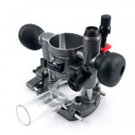 Kompaktne alumiiniumist s&uuml;visruuteri kronstein, freesimismasina aluse k&auml;rpimine freessooned mitmev&auml;rviline