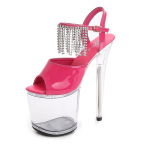Suvised uued k&otilde;rge kontsaga kingad Seksikad Modell Show Stiletto Pole Dancer Sussid 1986 Seeria 16,5cm Konts 7cm Platvorm LFD 34