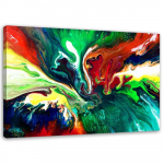 Feeby l&otilde;uenditr&uuml;kk, vedel abstraktsioon 60x40 mitmev&auml;rviline