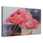 L&otilde;uenditr&uuml;kk Red Poppies 60x40 punane