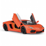 H&Auml;STI 1:24 Lamborghini Aventador LP700-4 sulamist automudel, survevalu metallist m&auml;nguasjas&otilde;idukid, automudel K&otilde;rge simulatsiooniga kollektsioon, kingitused lastele 1;24-size:18*8*5cm oranž