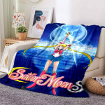 Sailor Moon Anime Mood Multifilm koletis Flanell kohev fliis Viskatek Lastele ja t&auml;iskasvanutele Kingitus Diivan Reisid 130cmx150cm