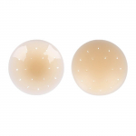 Wiwilys naiste silikoonist &otilde;&otilde;nes, hingav j&auml;lgedeta &uuml;li&otilde;huke perforeeritud rinnaplaaster, moodne kumerusevastased punktid One Size beež