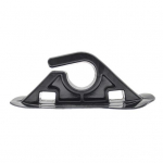 Turvatrossi pannal Tugev, lihtne paigaldamine, kaotsiminekuvastane aeruklamber kajaki kanuu aeruhoidja klamber aeruhoidja s&uuml;sta tarvik must