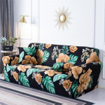 Istme lillelised elastsed diivanikatted elutoa jaoks Sektsioonnurk L Diivani kate Diivani kate Tooli kaitse 2pcs pillow covers