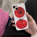 Jaapan Korea Armas Tomatimustriga Silikoonist Pehme Telefoni&uuml;mbris iPhone 12 11 13 Pro Xr X Xs Max 7 8 Plus jaoks Kaitsev Tagakaas for iphone X