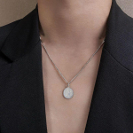 Vintage m&uuml;ndiripatsiga kaelakeed naistele V&auml;ikeste nikerdatud kirjadega Love Choker kaelakee Statement ehte kingitus