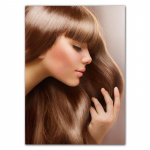 Juuksurisalong Dekoratiivmaaling Juuksurisalong Stiilimine Seinamaaling Plakat Kaasaegne juuksurisalong V&auml;rvimine Juuste Sein Art Decor HD2591 21x30 No Frame