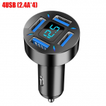 66 W 4 pordiga kiirlaadimine PD QC3.0 USB C autotelefoni laadija adapter iphone 14 13 12 Samsung Huawei Xiaomi auto kiirlaadija jaoks 002