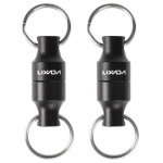 Lixada 2 tk lend&otilde;ngega p&uuml;&uuml;gi magnetv&otilde;rgu vabastushoidiku hoidja magnetklambri maandumisv&otilde;rgu pistik 2pcs clips