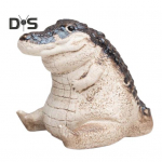 Realistlik teelemmik Peen praktiline k&auml;sitsi valmistatud krokodillitee lemmikloom