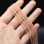 Looduslikust kivist lihvitud helmed, isoleerivad helmed, amuletid ehete valmistamiseks DIY kaelakee k&auml;ev&otilde;ru K&otilde;rvar&otilde;ngad tarviku suurus 3 mm 3mm