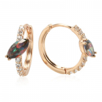 &Uuml;ksikud v&auml;rvilised tsirkoonist t&auml;issillutisega kullav&auml;rvi k&otilde;rvar&otilde;ngad naistele Trendikad peoehted