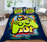 M&auml;ngija voodipesu Mikrokiudkangast m&auml;ngumasinaga tr&uuml;kitud tekikate ja padjap&uuml;&uuml;r sobivad poiste ja meeste m&auml;ngus&otilde;prade tubade kaunistamiseks Baby 100x135cm