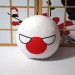 20cm Polandball Pl&uuml;&scaron;inukk Riigipall Anime L&uuml;hike T&auml;idetud Pl&uuml;&uuml;sist M&auml;nguasi JP