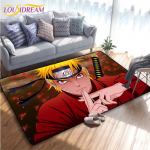 Anime Naruto 3D-printimise vaip k&ouml;&ouml;ki uksematt Magamistoa vaibad elutuppa pesupesemiseks vannitoa libisemiskindel p&otilde;randamatt 120cm x 160cm