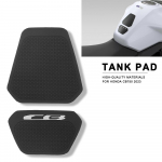 Mootorratta k&uuml;tusepaagi padja kaitsekleebis mudelile HONDA CB750 CB 750 HORNET must