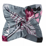 Kvaliteetsed luksuslikud siidist sallid peapael Sallid kaelasall naistele kett siidist sall naiste dekoratiivne sall 90*90cm（polysatin) lilla