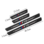 Mutips 4tk M Power Performance Carbon Fiber autoukse Dtickeri tarvikud Sisustus BMW F01 F02 F10 F20 F30 F31 F34 F48 jaoks F30 black
