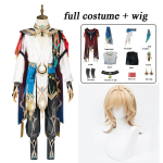 Kaveh Cosplay kost&uuml;&uuml;m Kaveh Cosplay vormiriietus, parukas tasuta peakatted, &uuml;likond Halloweeni peoks, meeste naiste riided, kost&uuml;&uuml;mid XXXL-(Suit+Wig) black