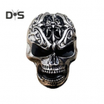 Alloy Skull auto &otilde;huv&auml;rskendaja &otilde;huventilaatori kinnitus kauakestev l&otilde;hn l&otilde;hna eemaldamise klambri t&uuml;&uuml;p auto &otilde;hu v&auml;ljalaskeava aroomiteraapia hajuti auto tarvikud must/h&otilde;be