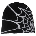 &Auml;mblikuv&otilde;rgu nokam&uuml;ts Y2K nokam&uuml;ts kootud nokam&uuml;ts &Auml;mblikuv&otilde;rgu m&uuml;ts Y2k kottis slouchy nokam&uuml;ts Skullies Beanie Skull cap