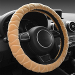 Fashion Classic 38cm talvine pl&uuml;&uuml;s, soe auto rooli kate Tundub pehme ja soe termostaat Stereo stiilis massaaž must