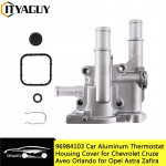 25192228 96984103 55578419 Mootori jahutusvedeliku termostaadi korpus Chevrolet Chevy Cruze Aveo Orlando jaoks Opel Astra Zafira jaoks