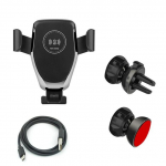 10 W juhtmeta autolaadija iPhone'i jaoks 14 13 12 11 Pro X Xs Max 8 Air Vent kiirlaadimise telefonihoidik Samsung S22 S21 S20 jaoks as picture must