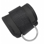 Pahkluu rihmad kaablimasinate jaoks Polsterdatud pahkluu mansetid jalgade treeninguteks T&auml;ielikult reguleeritavad ja hingavad pahkluu mansetid 1 tk 1pc must