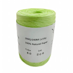 240M kott 100% RAFFIA looduslikust kiust paber kudumisl&otilde;ng pabern&ouml;&ouml;r punutud n&ouml;&ouml;ritarvikud suvel