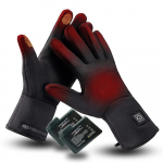 Soojendusega kindad Vee- ja tuulekindlad Temperatuuriekraan Talvine Elektrik&uuml;ttekindad Elektrilised soojenduskindad Meestele ja naistele XL-XXL must