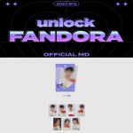 SF9 avamine FANDORA Mini L-kujuline hoidik ja fotokaartide komplekt