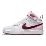 Nike Court Borough Mid 2 GS Pink Foam Laste tossud Valge Tume-peet CD7782-104 39
