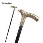 Coppery Eagle Head Rhinestone jalutuskepiga Party Fashion Elegantne jalutuskepp Dekoratiivne Cospaly Cane Nob Crosier 90cm