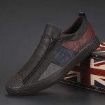 K&auml;sitsi valmistatud nahast vabaajajalatsid meestele Kingad Disain Tossud Meestele Mugavad nahast kingad Meeste Loaferid Mokassiinid Autos&otilde;it 46