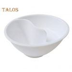 Teravilja-piimakauss, vaheseintega m&auml;rmisvastane BPA-vaba loominguline spiraalne slaid, laisk suupiste teraviljakauss s&ouml;&ouml;gituppa punane