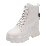 Moodsad Saapad Naiste Inglise Stiilis Slim L&uuml;hikesed Saapad Mitmek&uuml;lgsed &Uuml;ksikud Saapad K&otilde;rge Siseosaga Naiste Kingad Ins Mood 39 beež