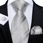 Meeste siidist lipsud Sinised, punased, mustad kuldsed, tahked Paisley triibulised lipsud, pulmade komplekt N-7603