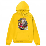 Bray Wyatt Meme Hoodie The Fiend Print Kampsunid Unisex Music Band Casual Kpop Talvine naiste riided pikkade varrukatega dressikas Unisex top L
