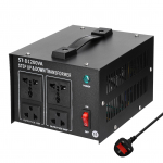 Step Up&Down trafo kompaktse suurusega pingemuundur 1200VA kaasaskantavad koduelektriseadmed UK-plug must
