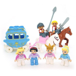 Pi Lego Duple Figuurikomplekt Princess Nori, segav&auml;rviline blue